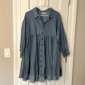Denim dress
